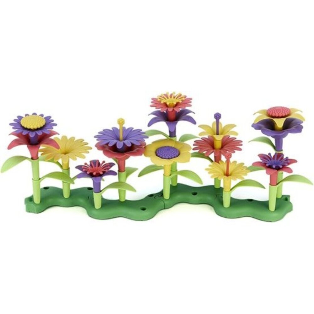 Build A Garden Flower Assembly Kit For‎ Kids Green Toys Dishwasher Safe COMPLETE